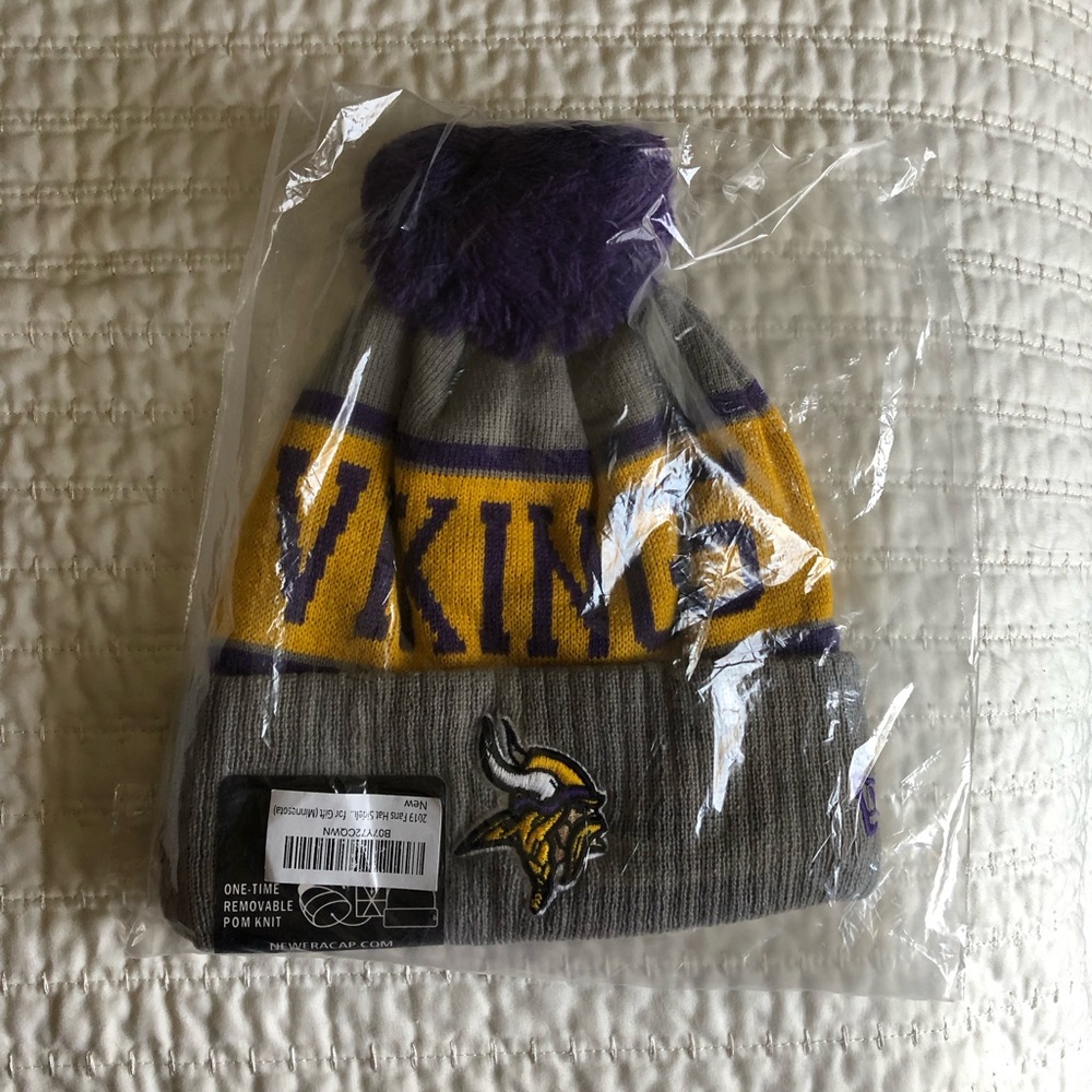 Minnesota Vikings Knit Pom Hat